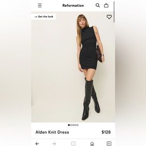 Alden Knit Reformation Dress Size Small